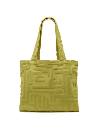 Towelling Tote - Aloe