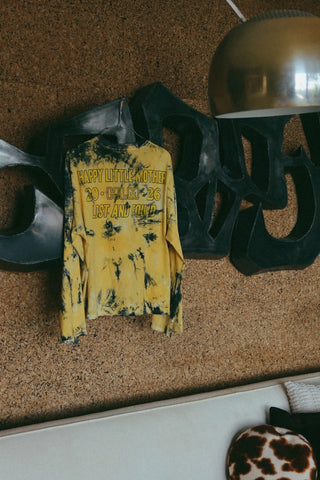 Lost & Found Tie-dye Bell Sleeve