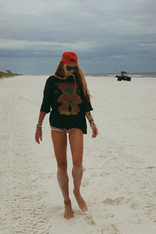 Lost & Found Mother bear grunge tee