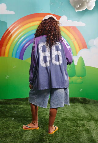 The High Quality Human L/S tee - Purple