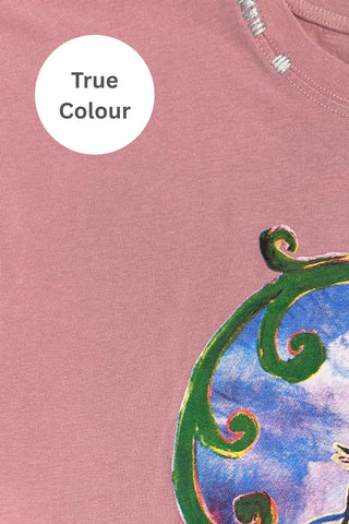 The very oversized resting beach face - Mauve