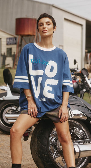 The Love revolution tee - Blue