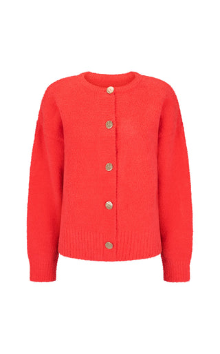 Aime cardigan - coral