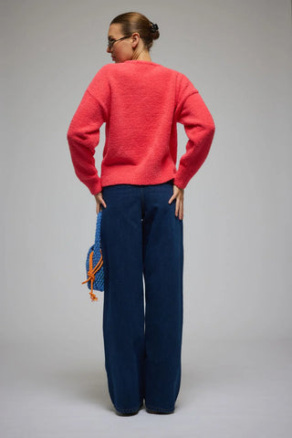 Aime cardigan - coral