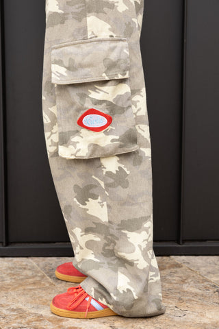 Cleo Cargo pant - Camo