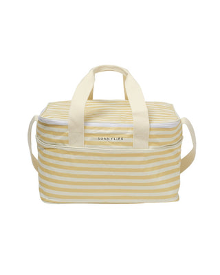 Light cooler bag - Butternut stripe
