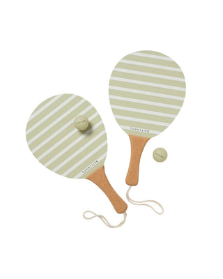 Vintage Beach Paddles La Palma Sage Stripe