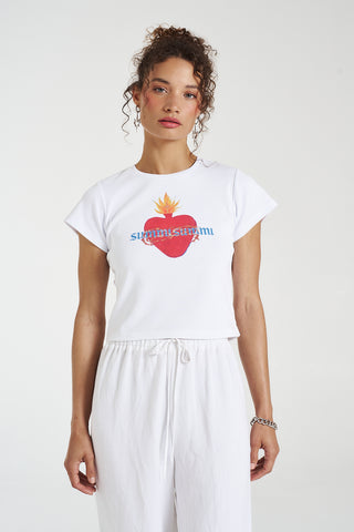 Summi Summi Baby doll tee - Sacred heart