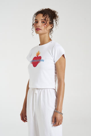 Summi Summi Baby doll tee - Sacred heart