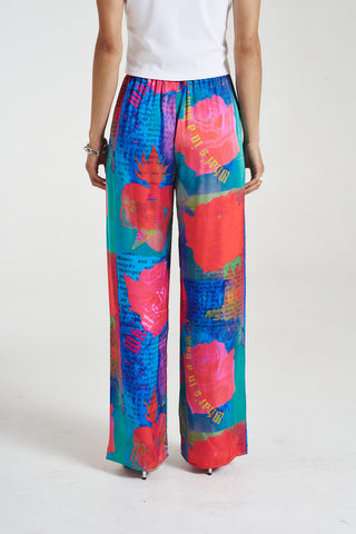 Summi Summi Elastic waist pants - O Romeo