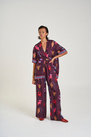 Wide leg pant - Zodiac
