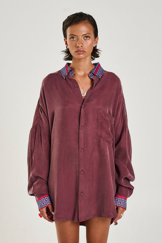 L/S Oversized shirt- Zodiac