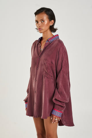 L/S Oversized shirt- Zodiac
