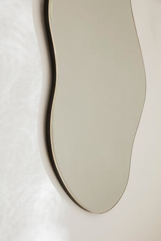 Ferm Living - Pond mirror - Large brass