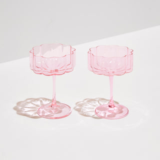 Fazeek - Wave coupe - Pink - Set of two