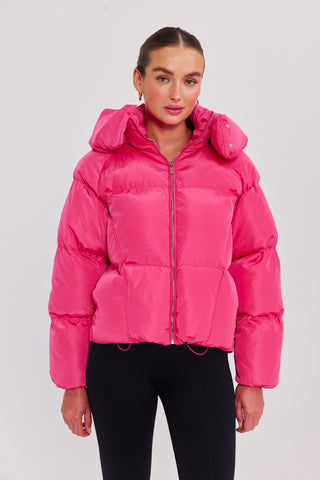Pisces puffer jacket - Hyper pink