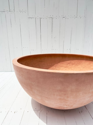 Supply planter bowl - Washed Peach
