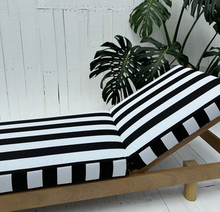 Supply lounger - Black stripe - Custom order
